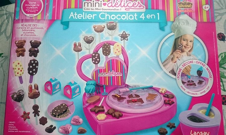 LANSAY Mini Délices - Atelier Chocolat 4 En 1 - Cdiscount Beaux