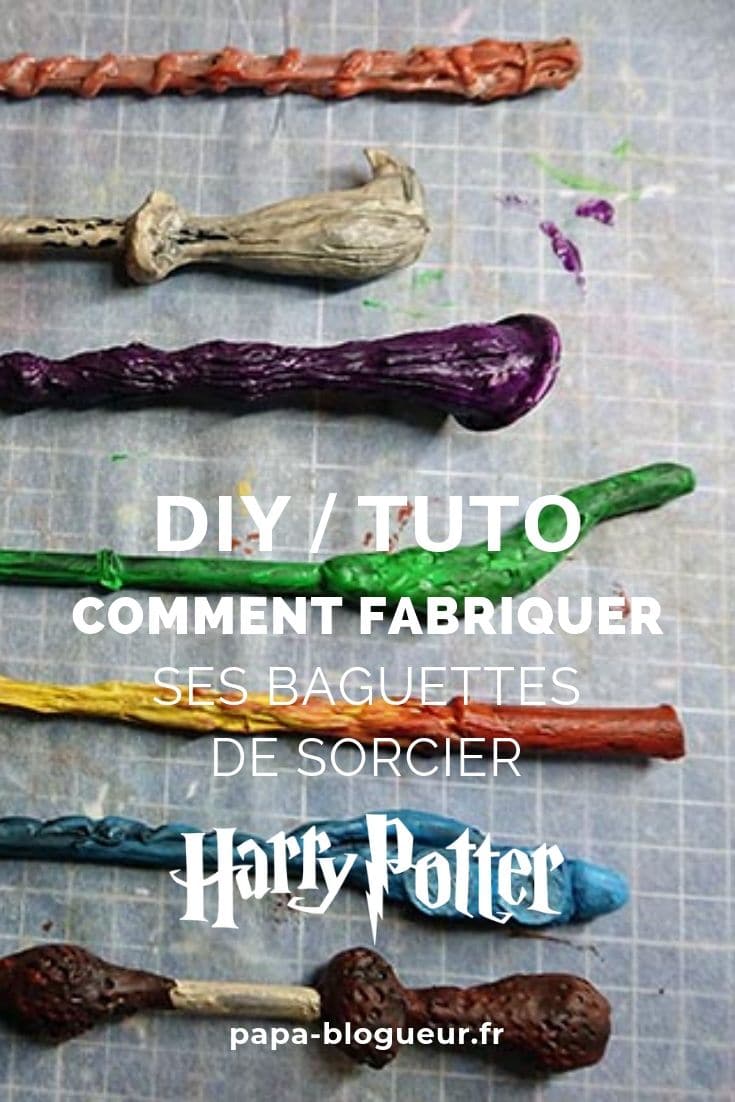 3 manières de faire une baguette magique d'Harry Potter
