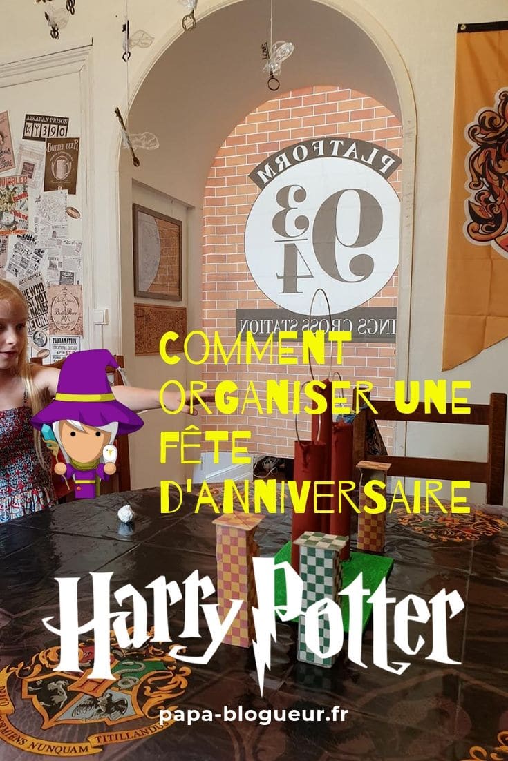 Potter Frenchy Party - Une fête chez les sorciers  Anniversaire harry  potter, Anniversaire harry, Fêtes à thème harry potter