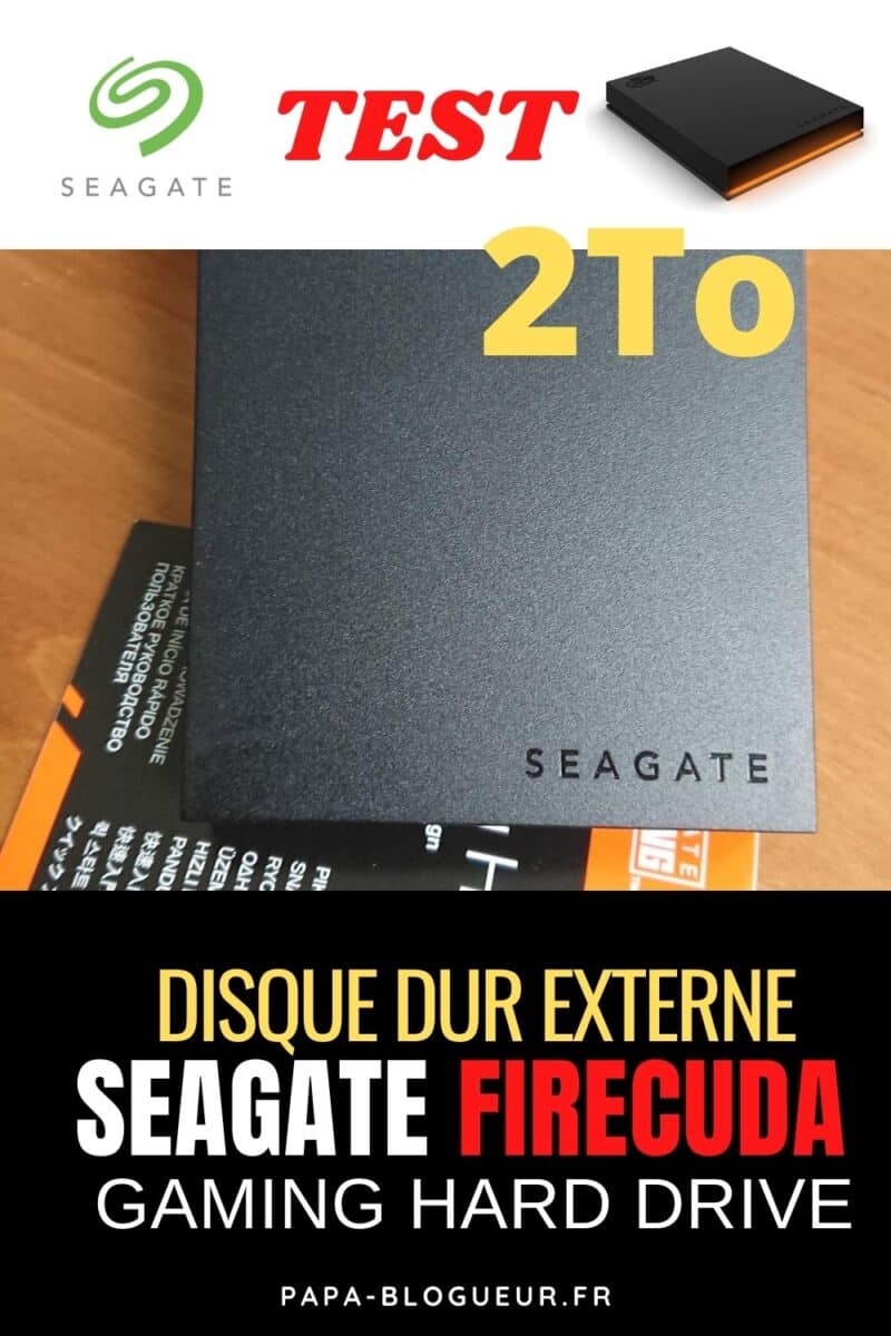 Seagate FireCuda Gaming Hub, 16 To, Disque Dur Externe Portable HDD,  PC-Gaming, Voyants LED RVB, Deux Ports USB, 3 Ans Services Rescue  (STKK16000400)